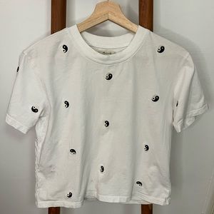 Madewell Embroidered Yin and Yang Tee